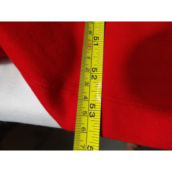 Soft Surroundings Scarletta Maxi Dress Sz 6 Red V Neck A Line EUC - Picture 8 of 13